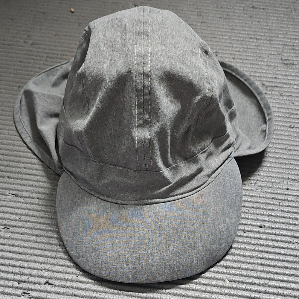 Hanna Anderson Gray Sun With necK Protection Hat